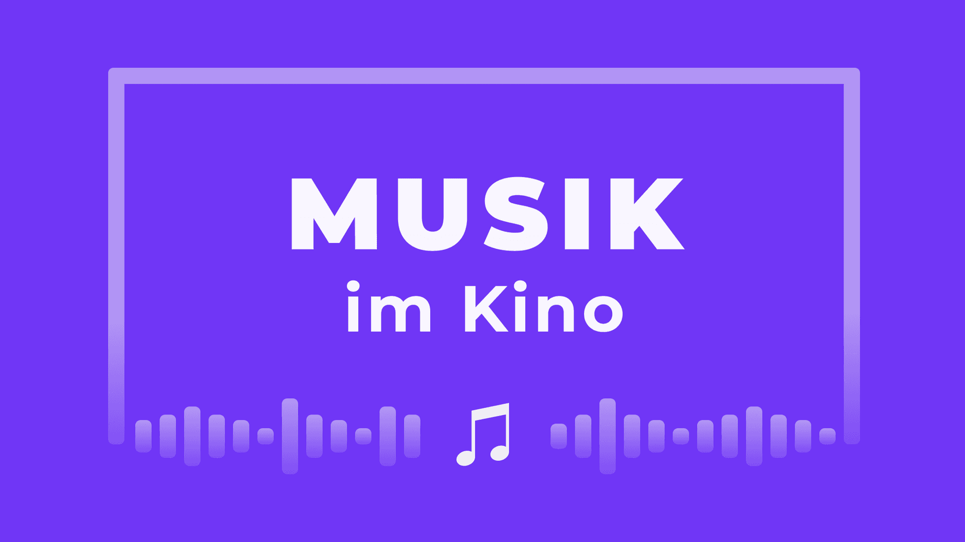 Musik im Kino